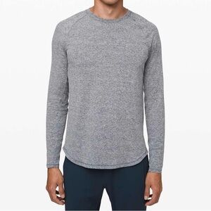 Lululemon Gray Drysense Long Sleeve Men’s Top - Size Large